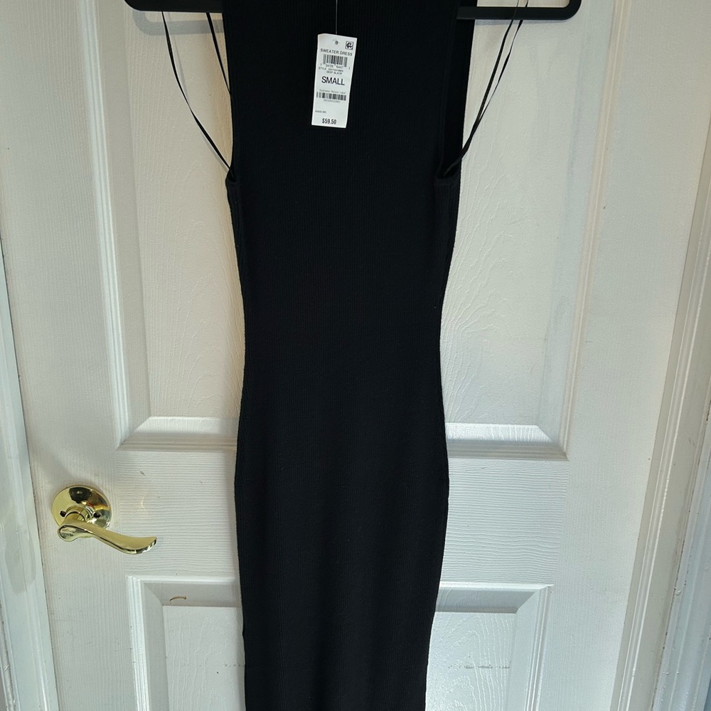 Bar lll black knit dress